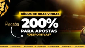 Golden bet - bonus de boas vindas